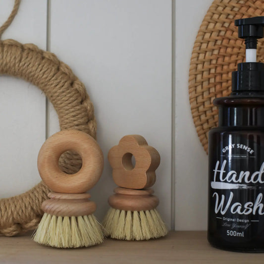 Donut and Flower Cleaning Brush