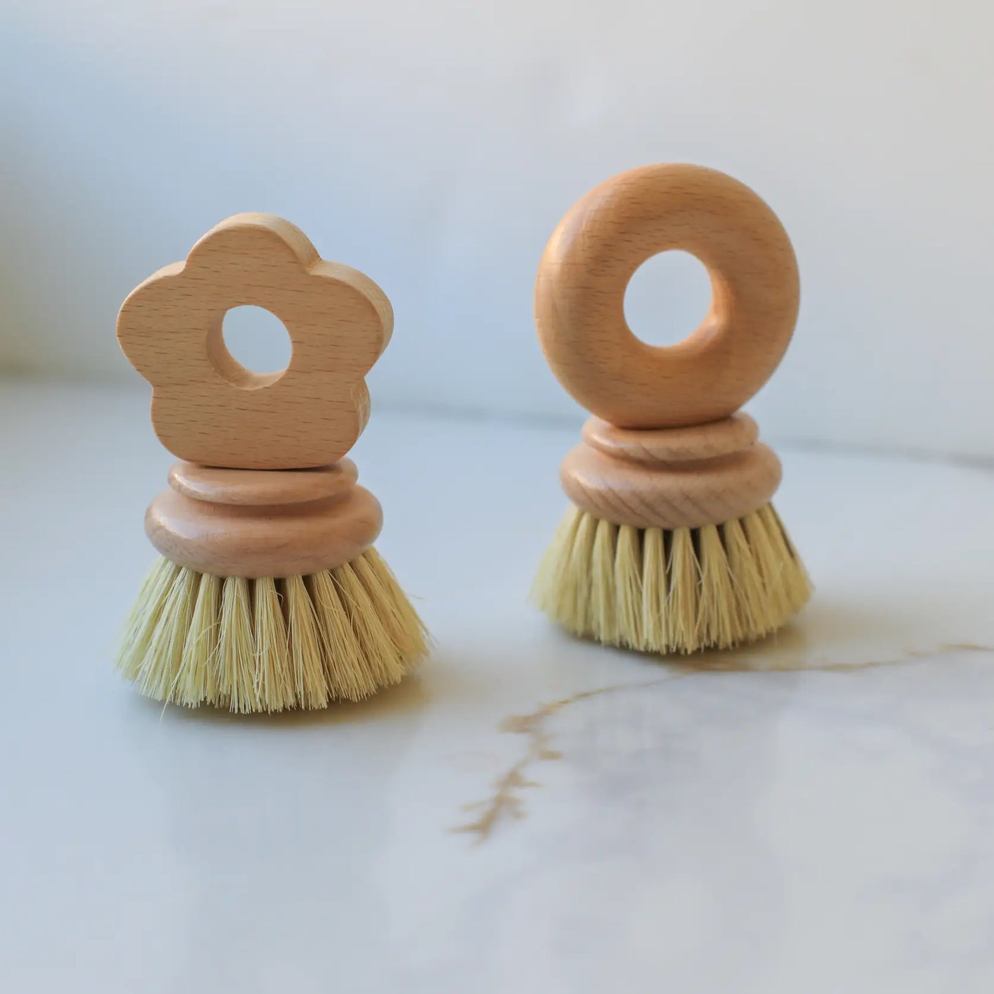 Donut and Flower Cleaning Brush