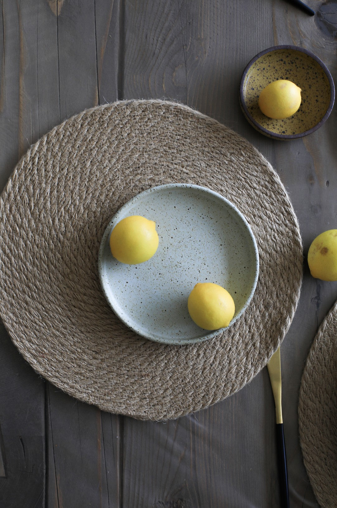 Farmhouse Simple Jute Charger
