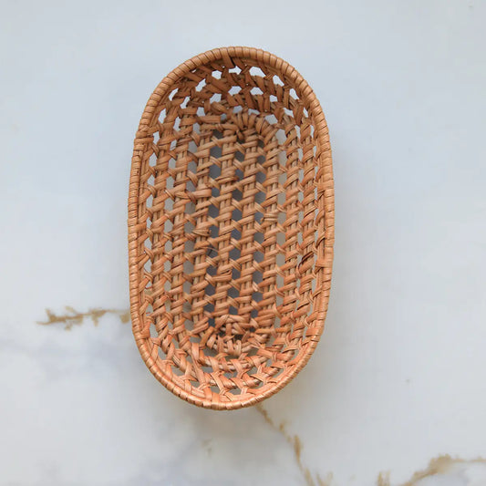 Oval Rattan Basket