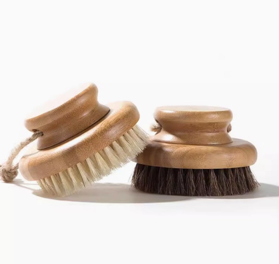 Dry Round Body Brush