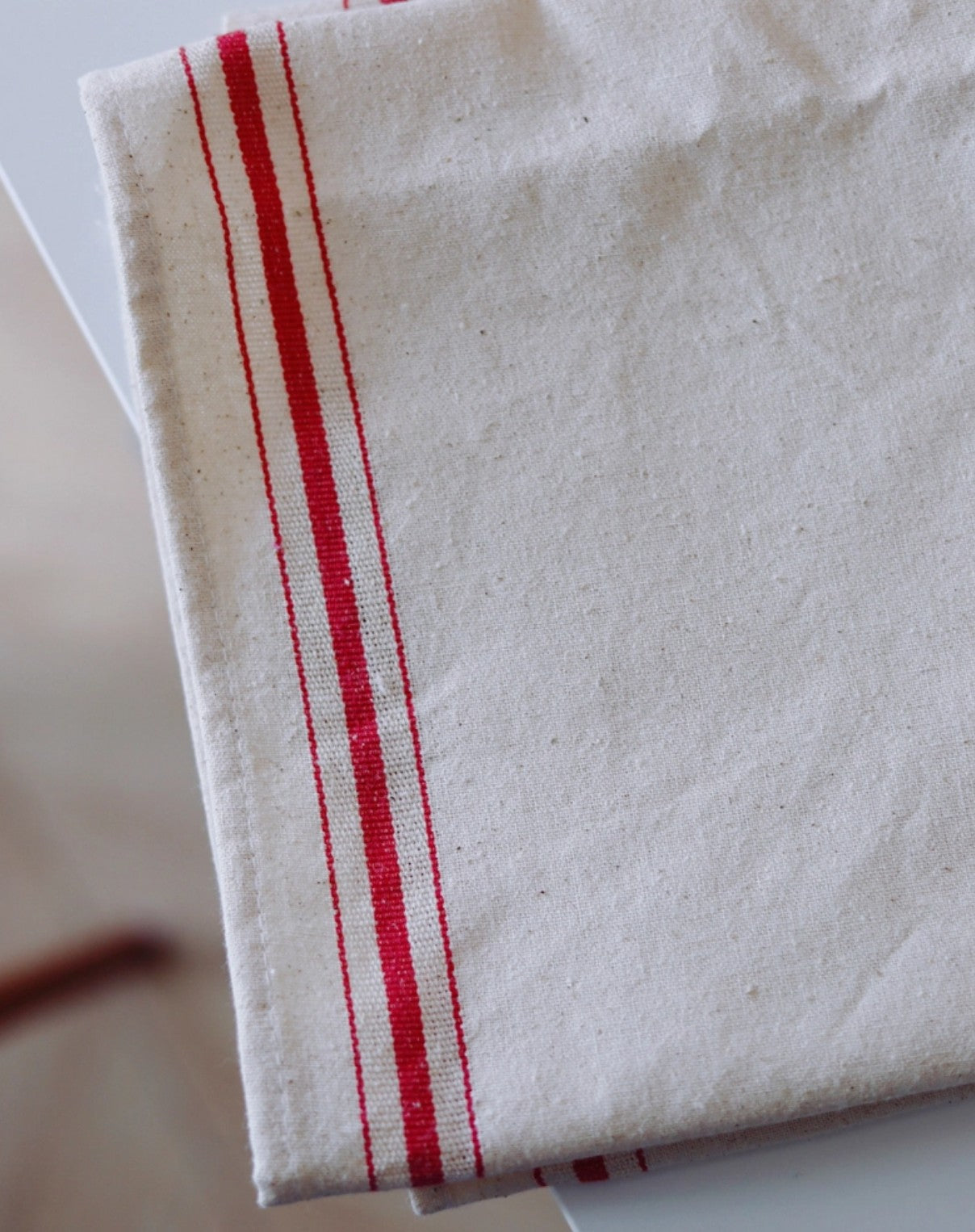 Farmhouse Simple Striped Napkin