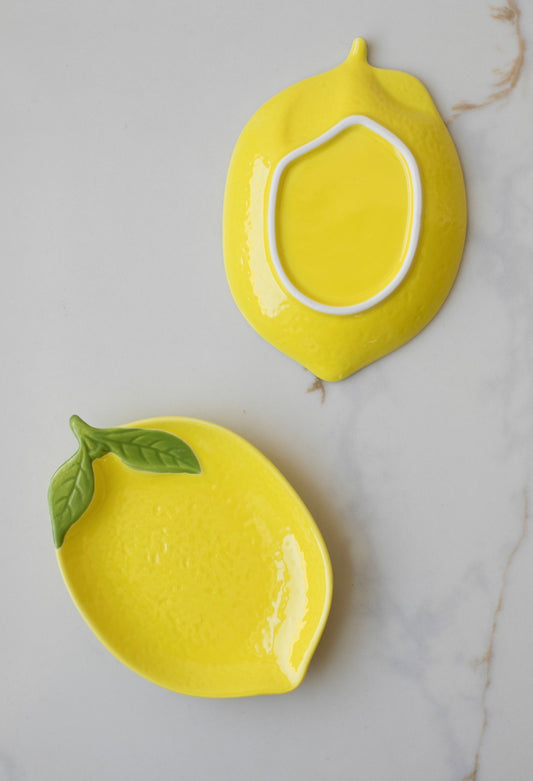 Small Lemon Plate