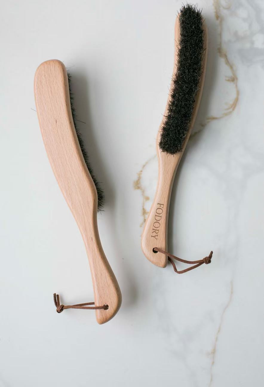 Long Handle Horsehair Brush