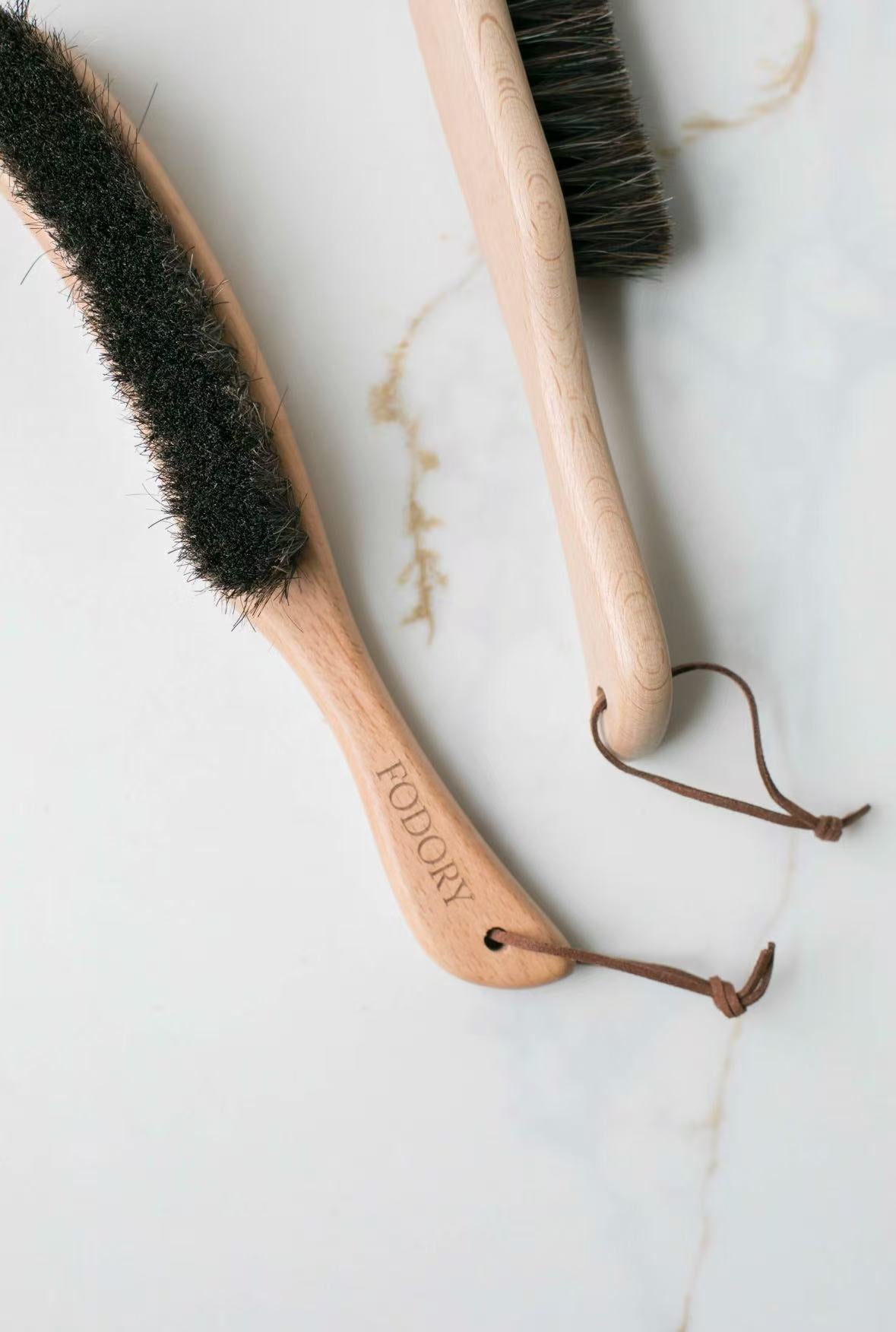 Long Handle Horsehair Brush