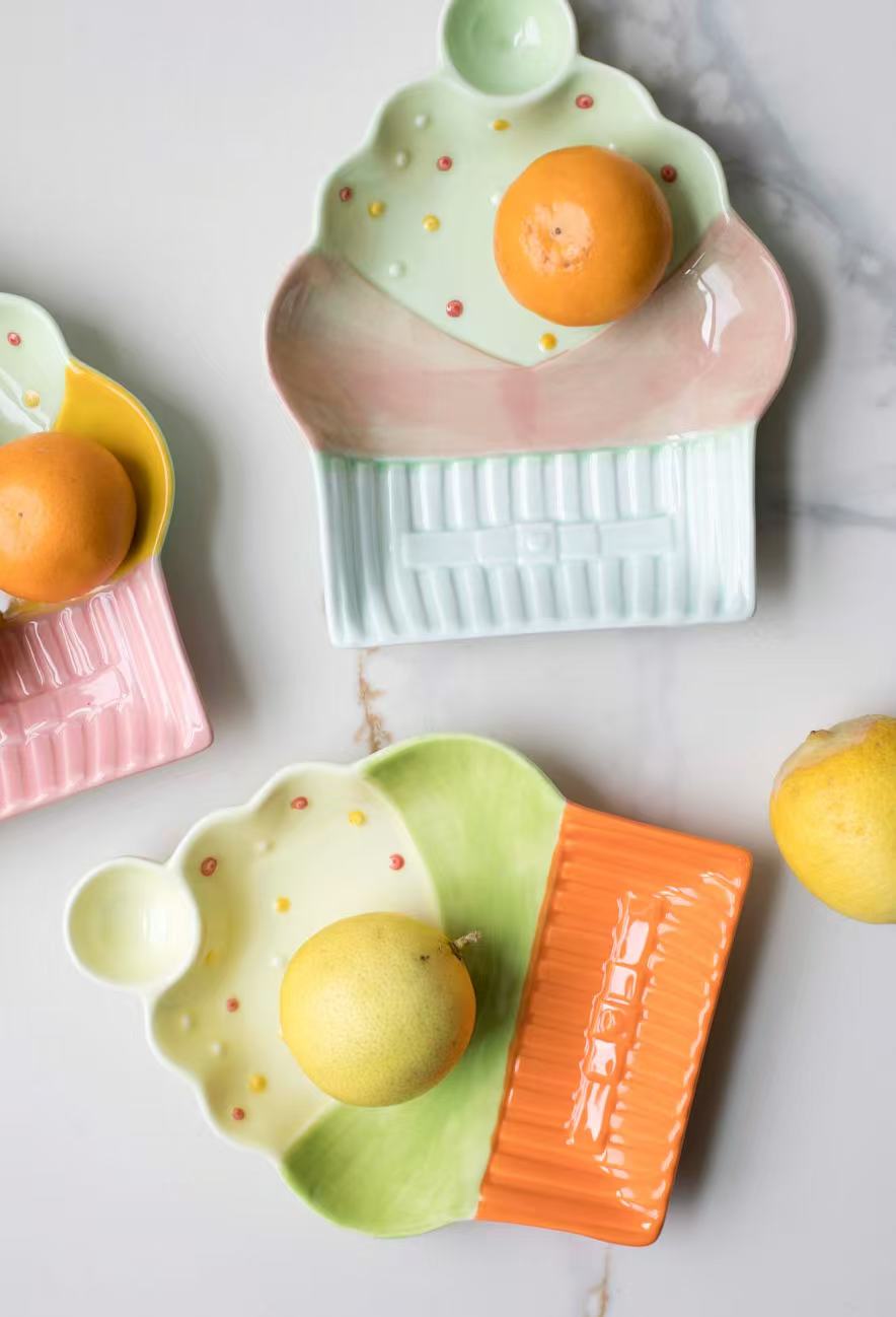 Summer Ice cream Plate