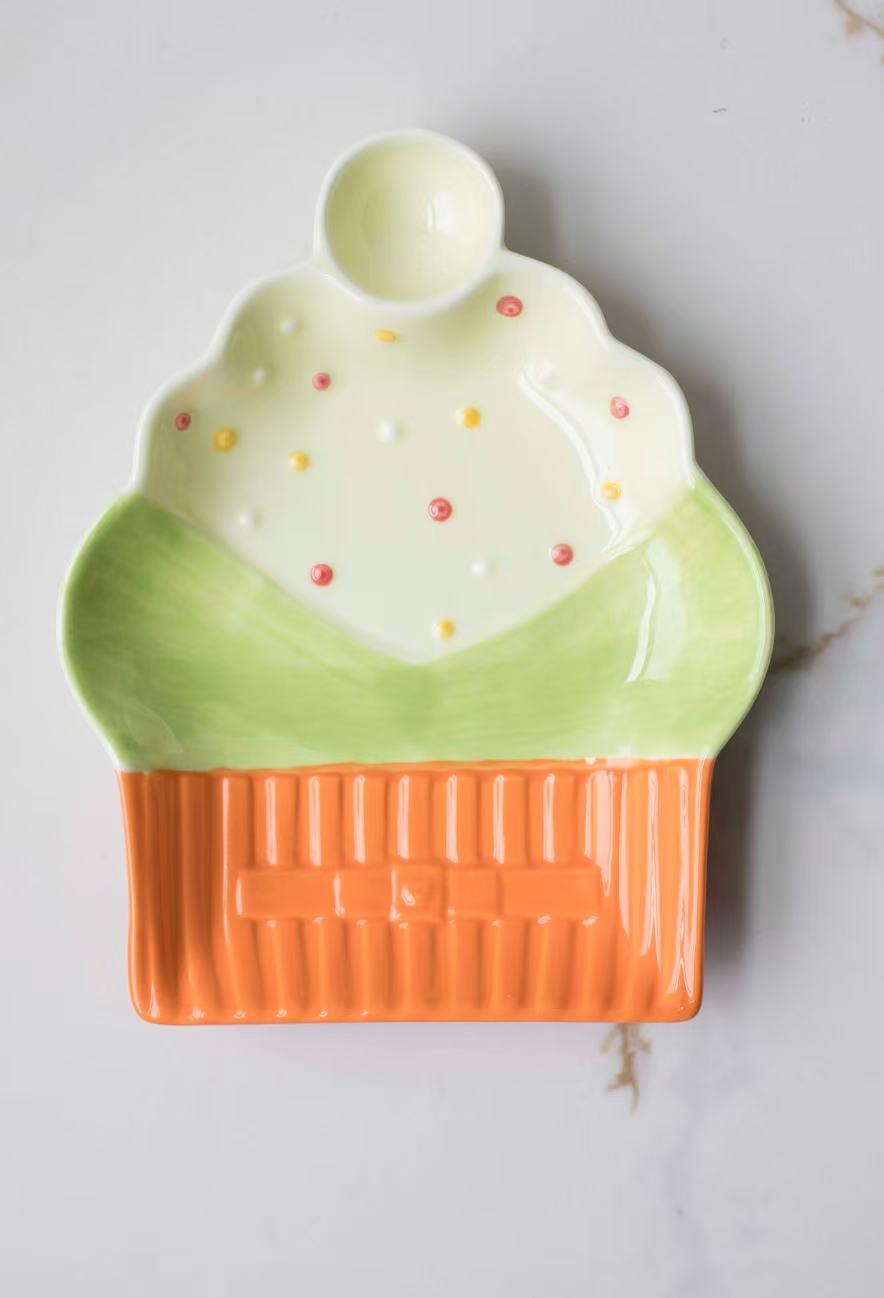 Summer Ice cream Plate