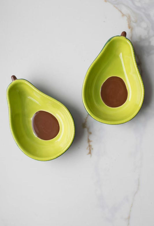 Avocado Ceramic Pinch Bowl