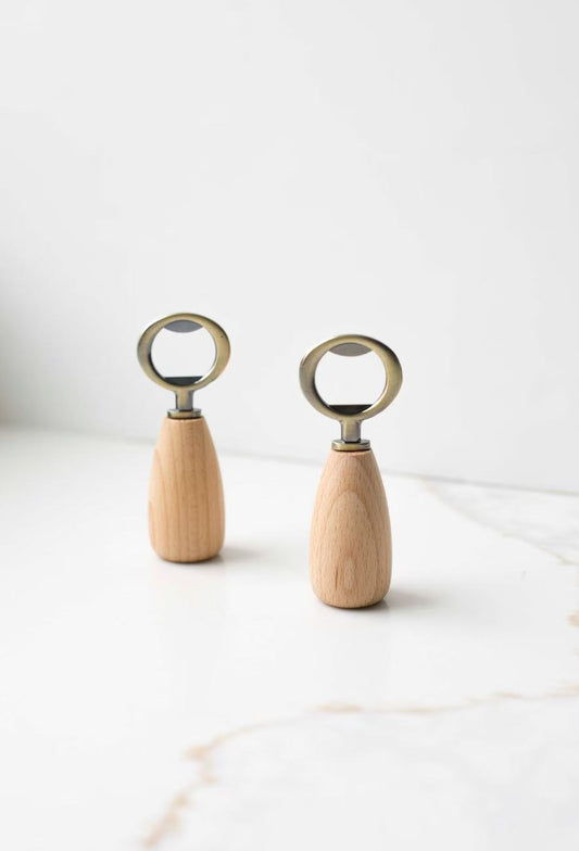 Vintage Wooden Bottle Opener