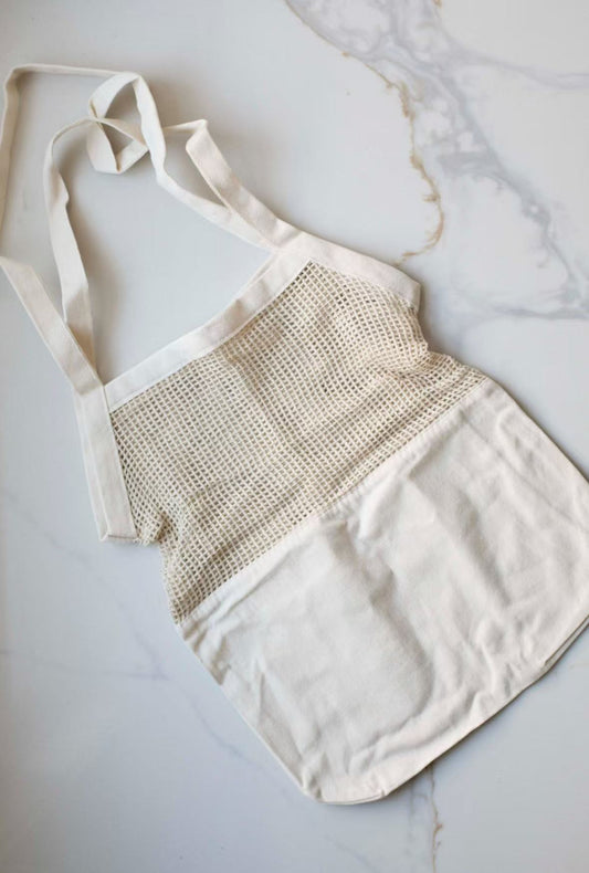 Mesh Canvas Bag