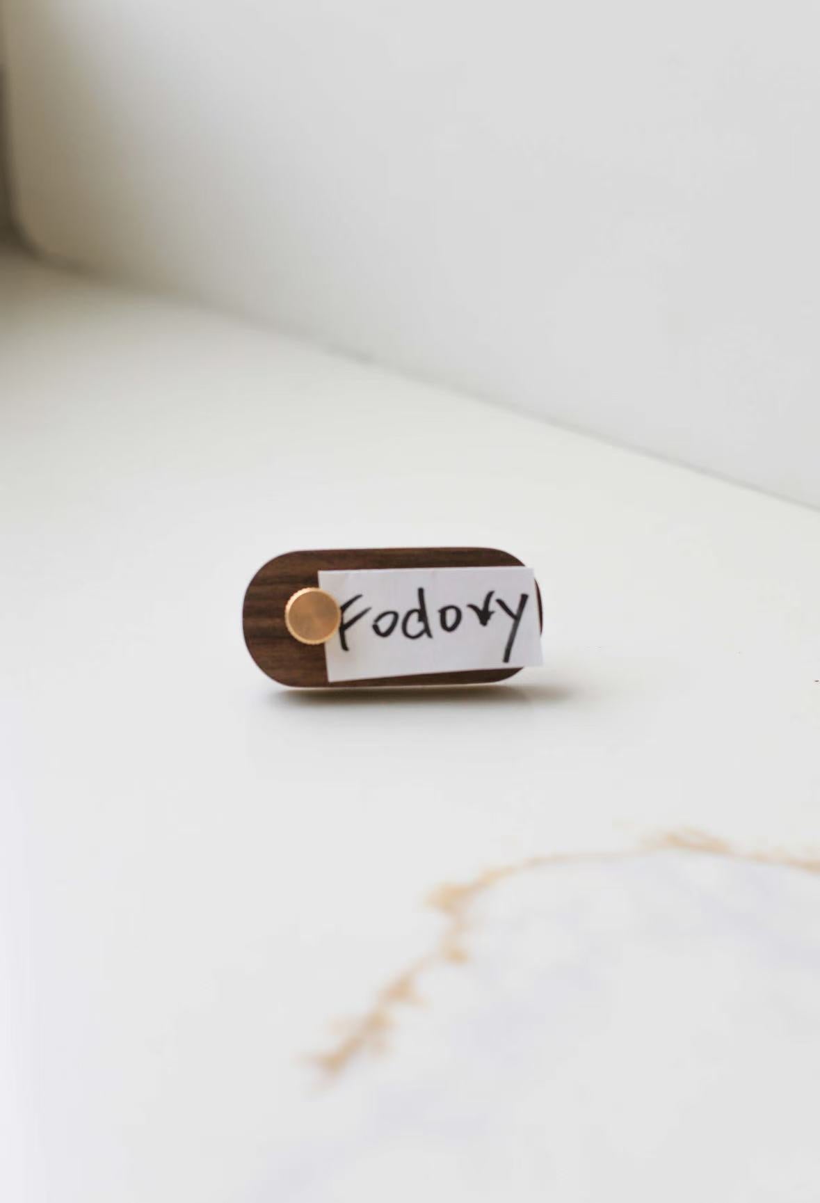 Mini Wooden Price Tag