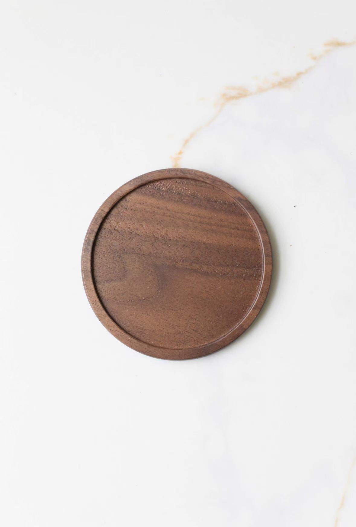 Round Wood Coasters