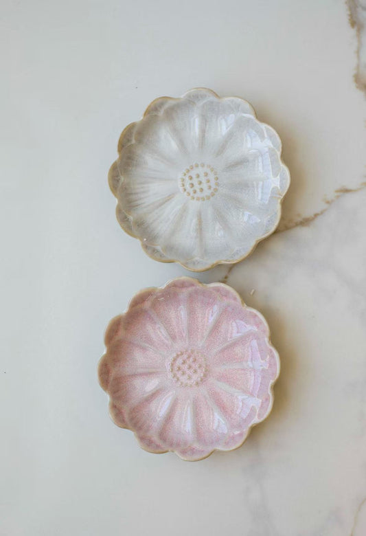 Mini Floral Ceramic Plates