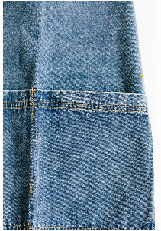 Washed Denim Apron