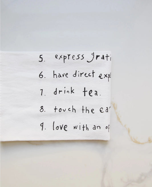 To Do List Napkin