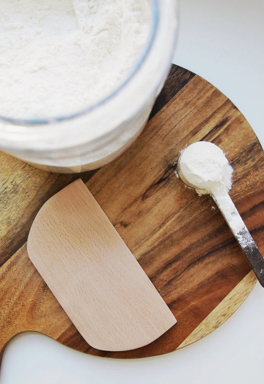 Wood Bread Scraper