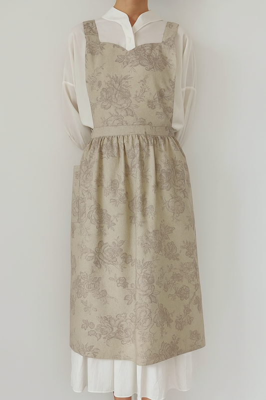 Vintage Floral Apron