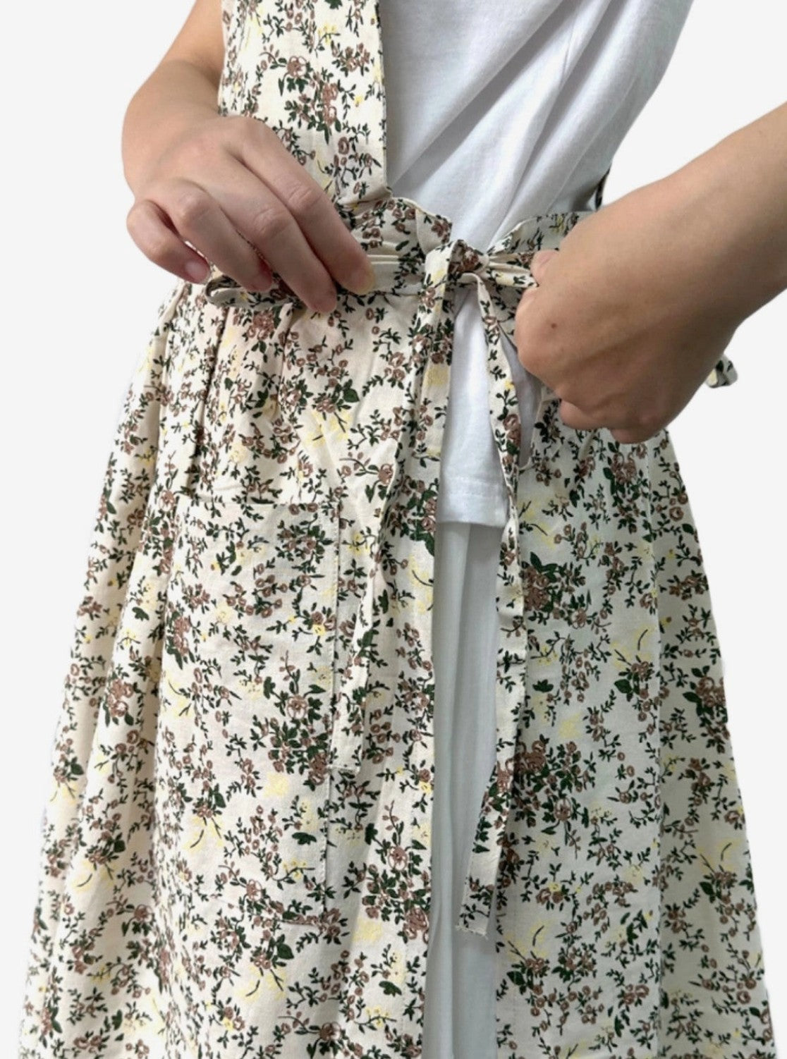 Cotton Flower Apron