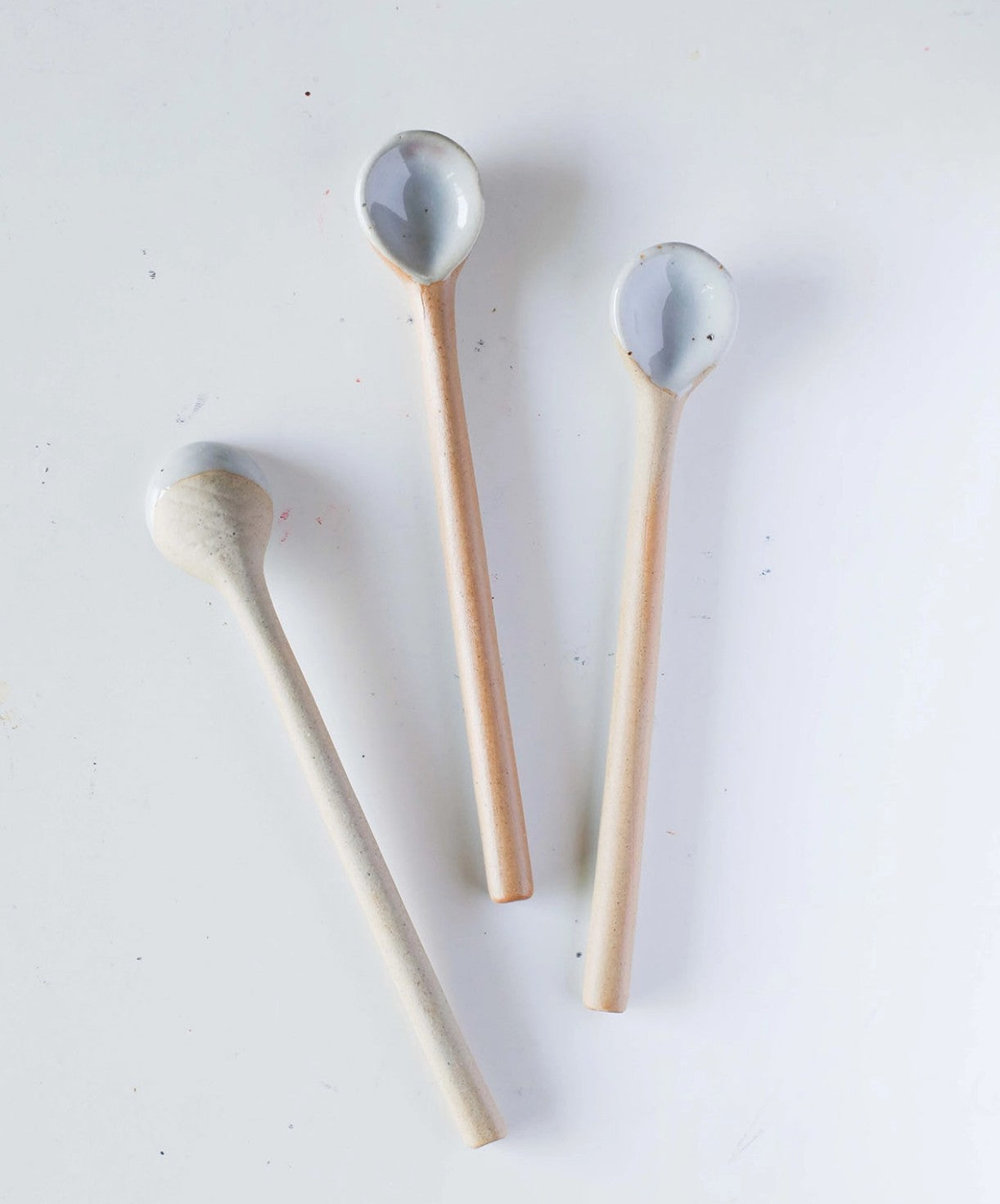 Ceramic Long and Short Spoons