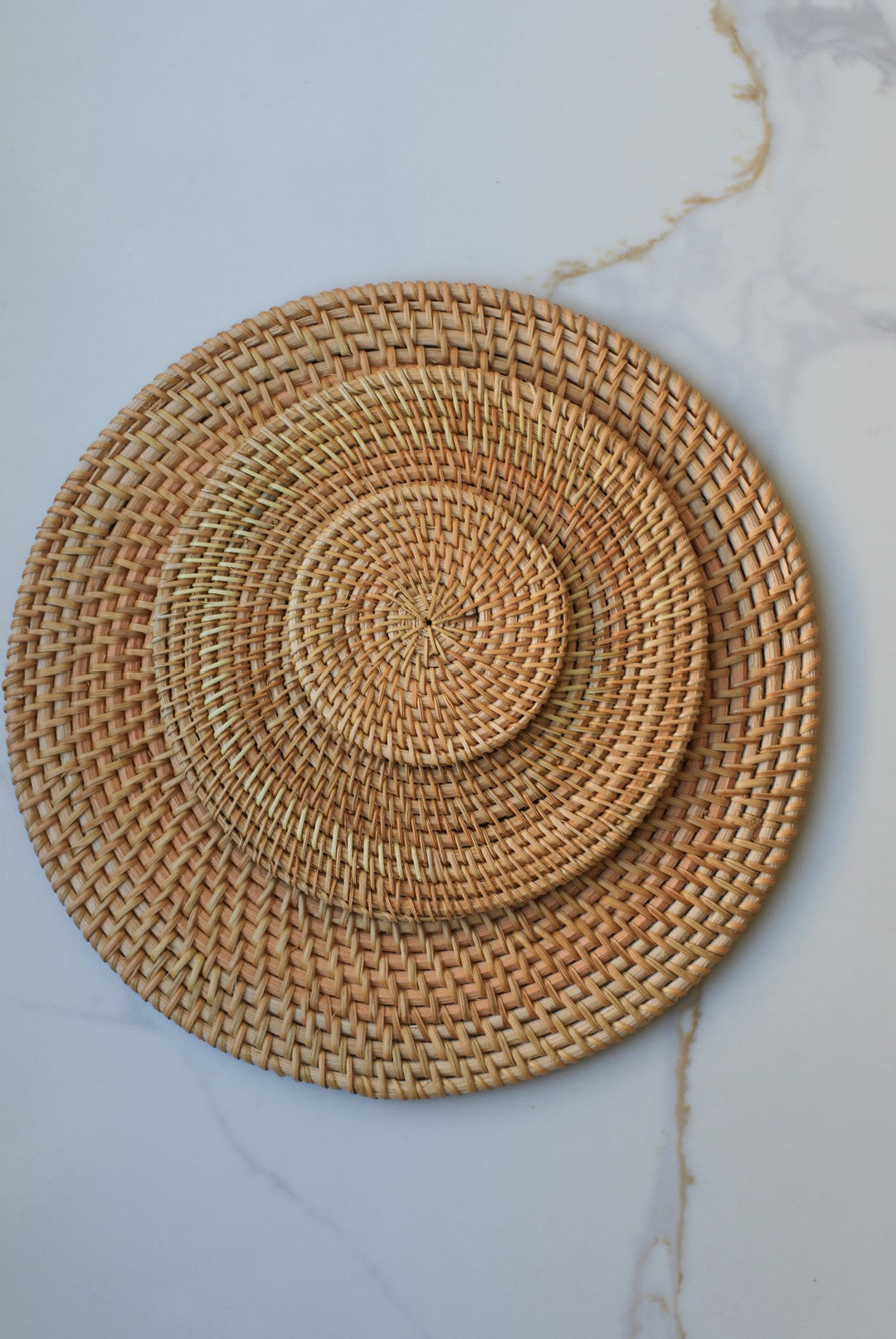 Natural Hand Woven Rattan Placemats
