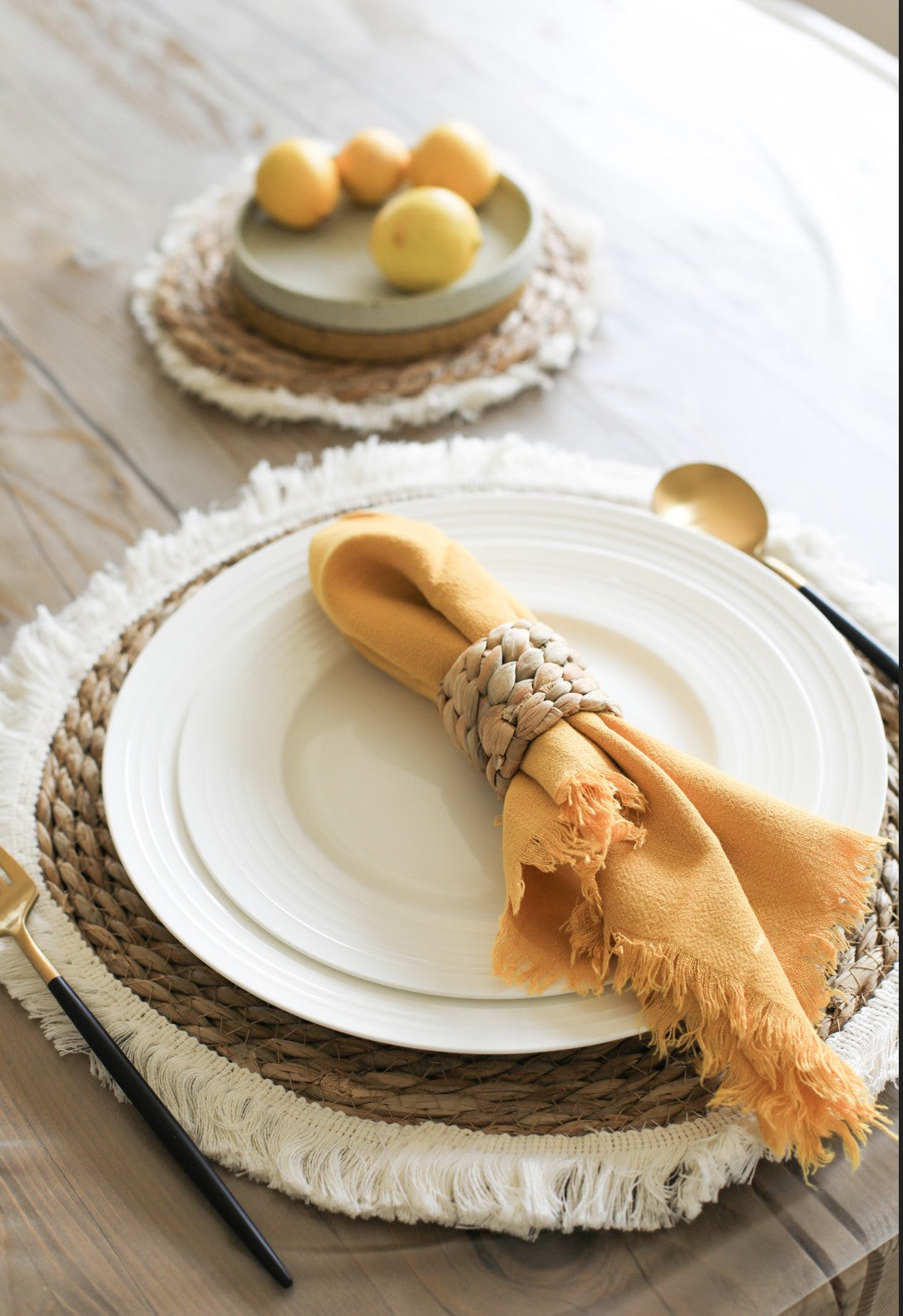 Round Braided Placemats
