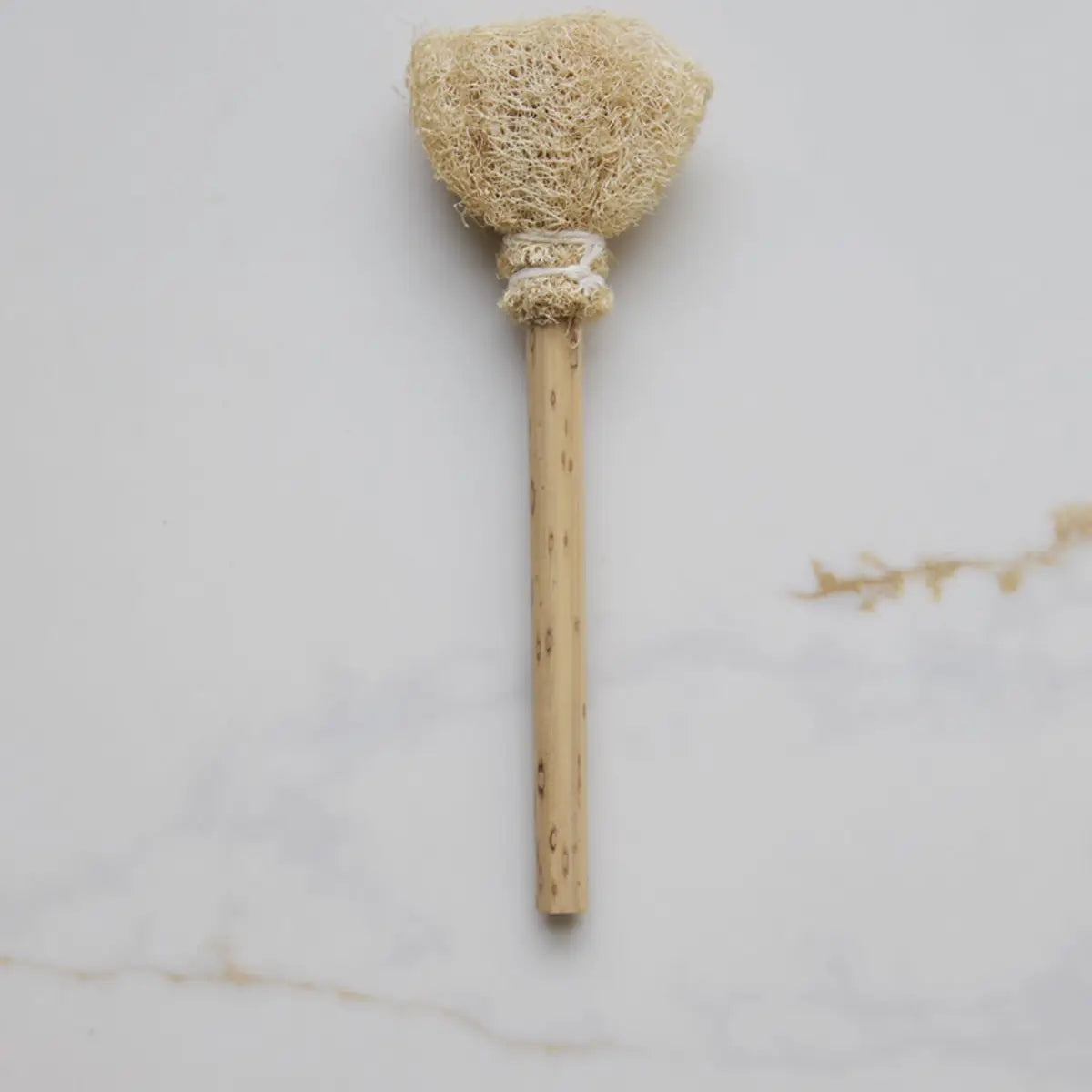 Natural Loofah Cup Brush