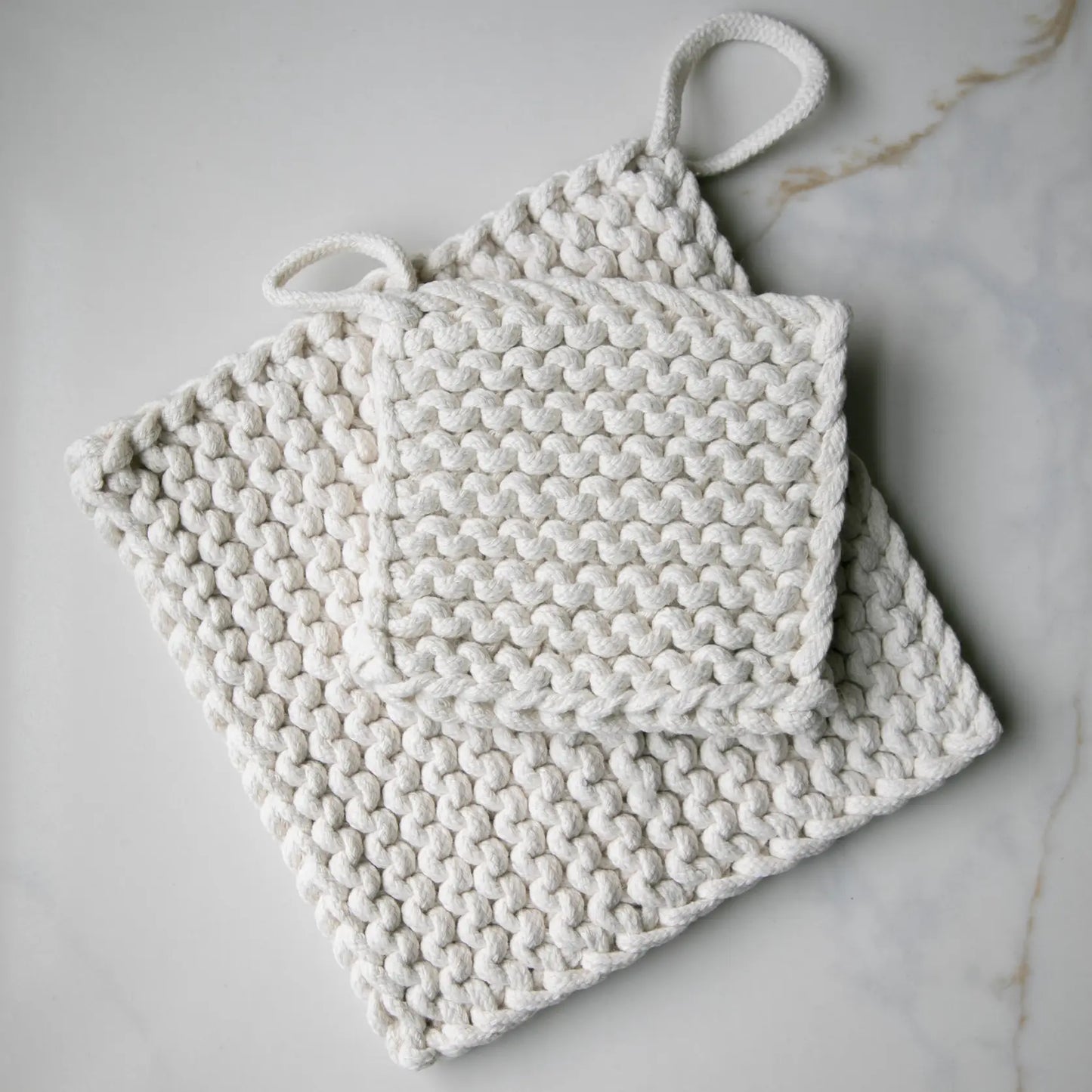 Cotton Crocheted Pot Holder