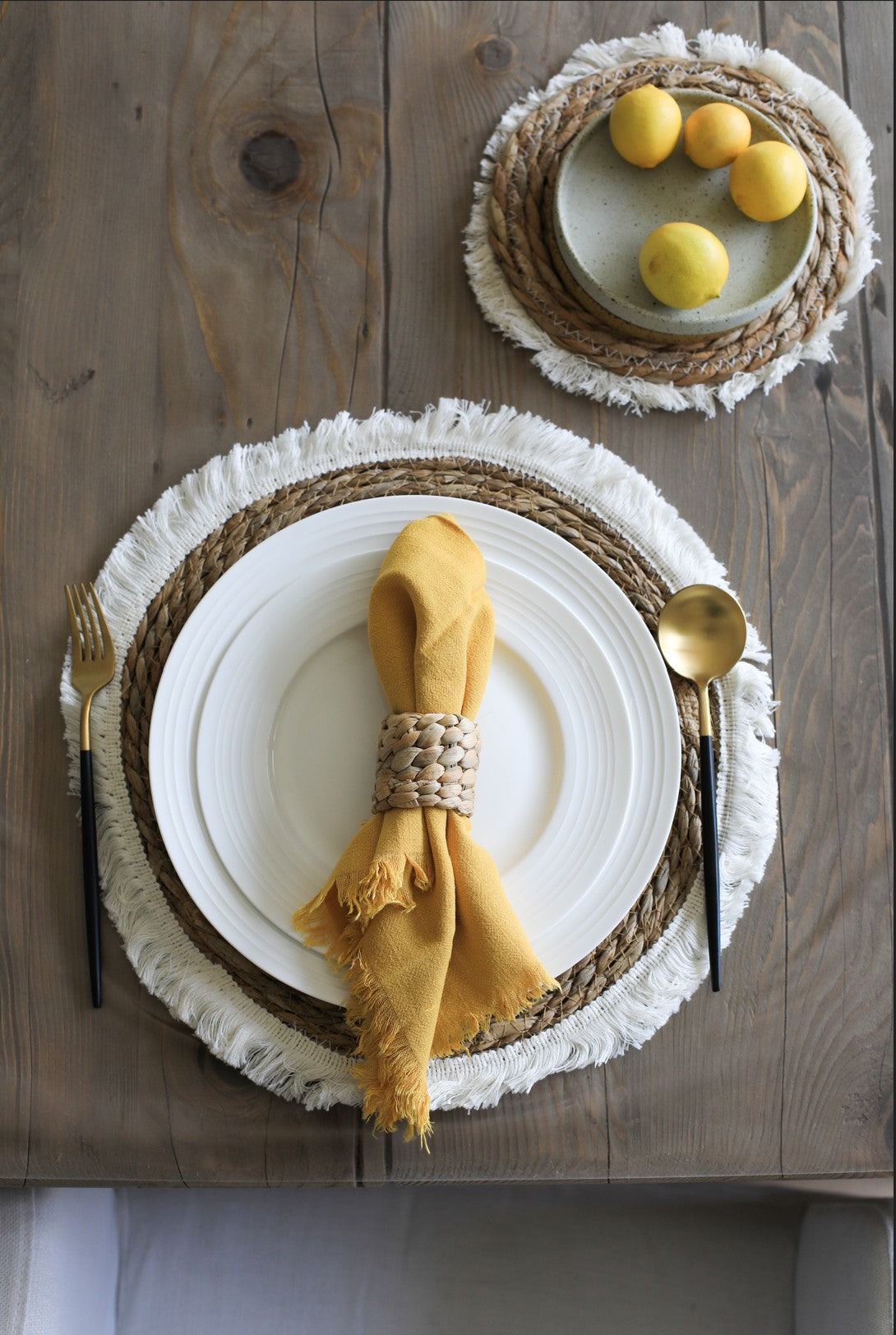 Round Braided Placemats