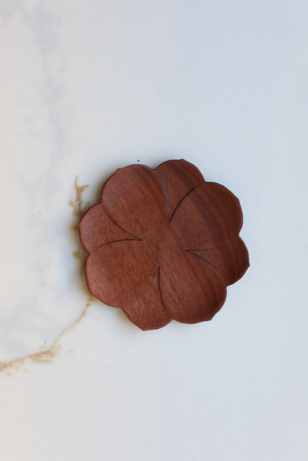 Lotus Wood Coaster