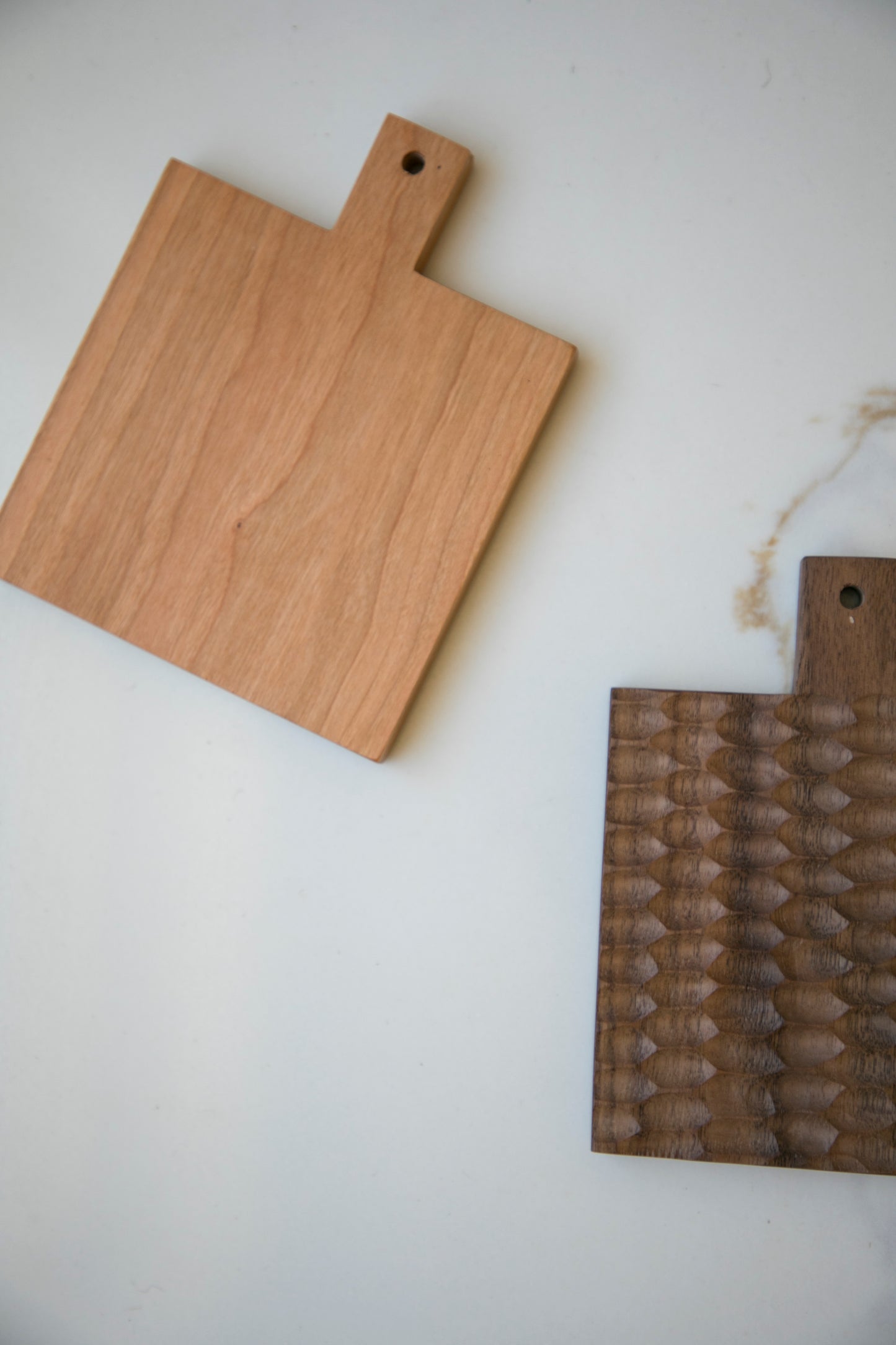 Hand Carved Wood Coaster