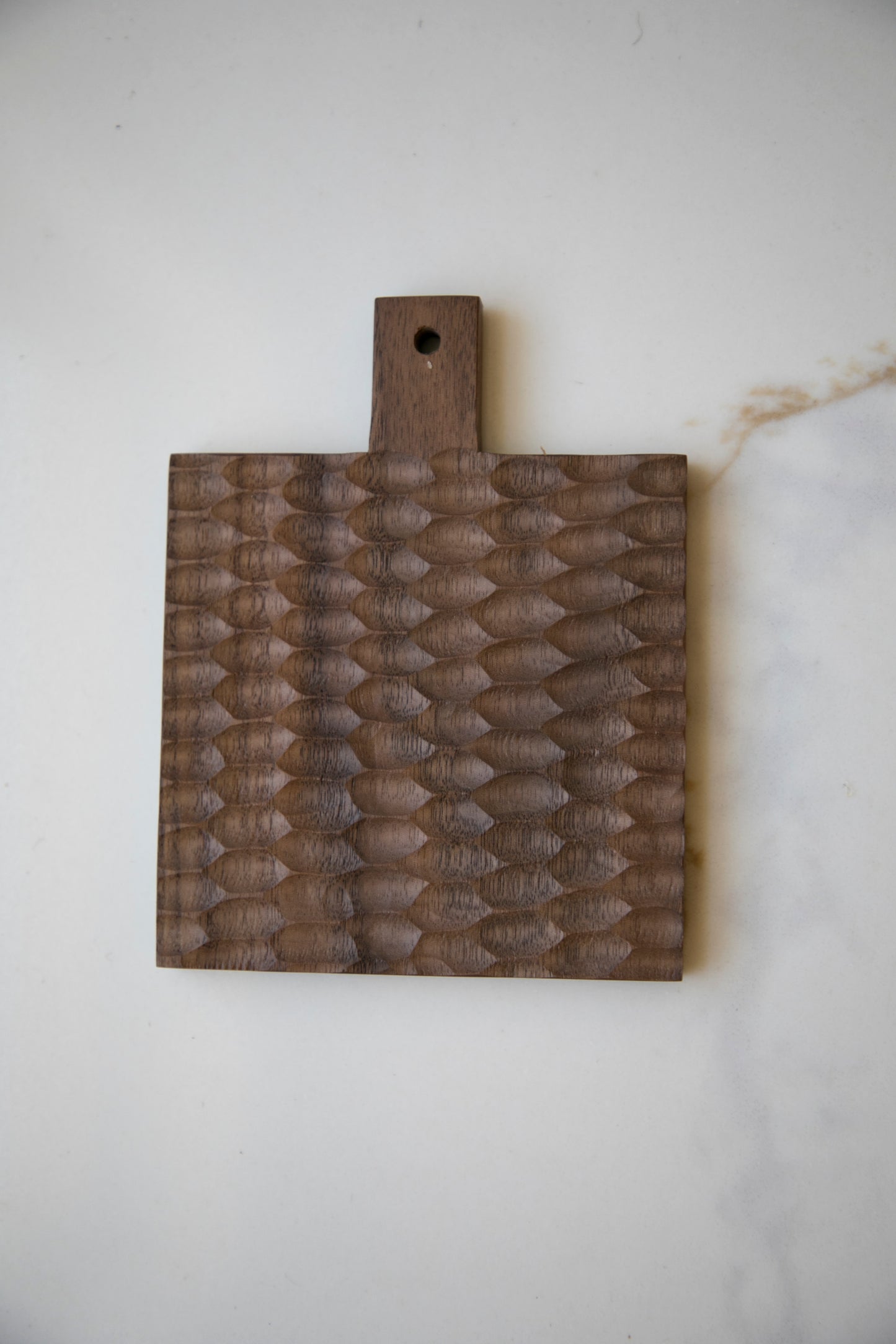Hand Carved Wood Coaster