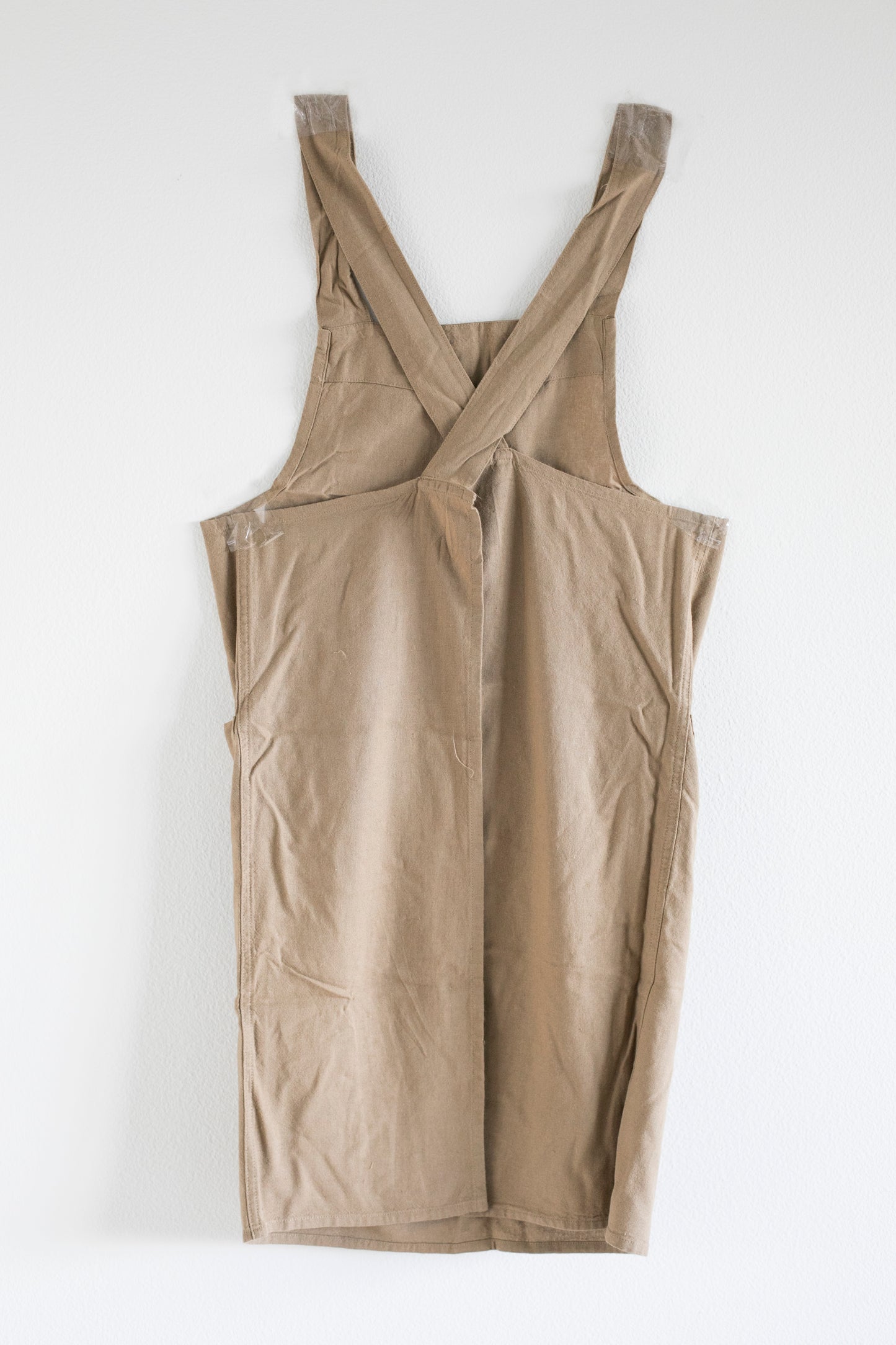 Light Cotton Linen Apron Cross Back Apron