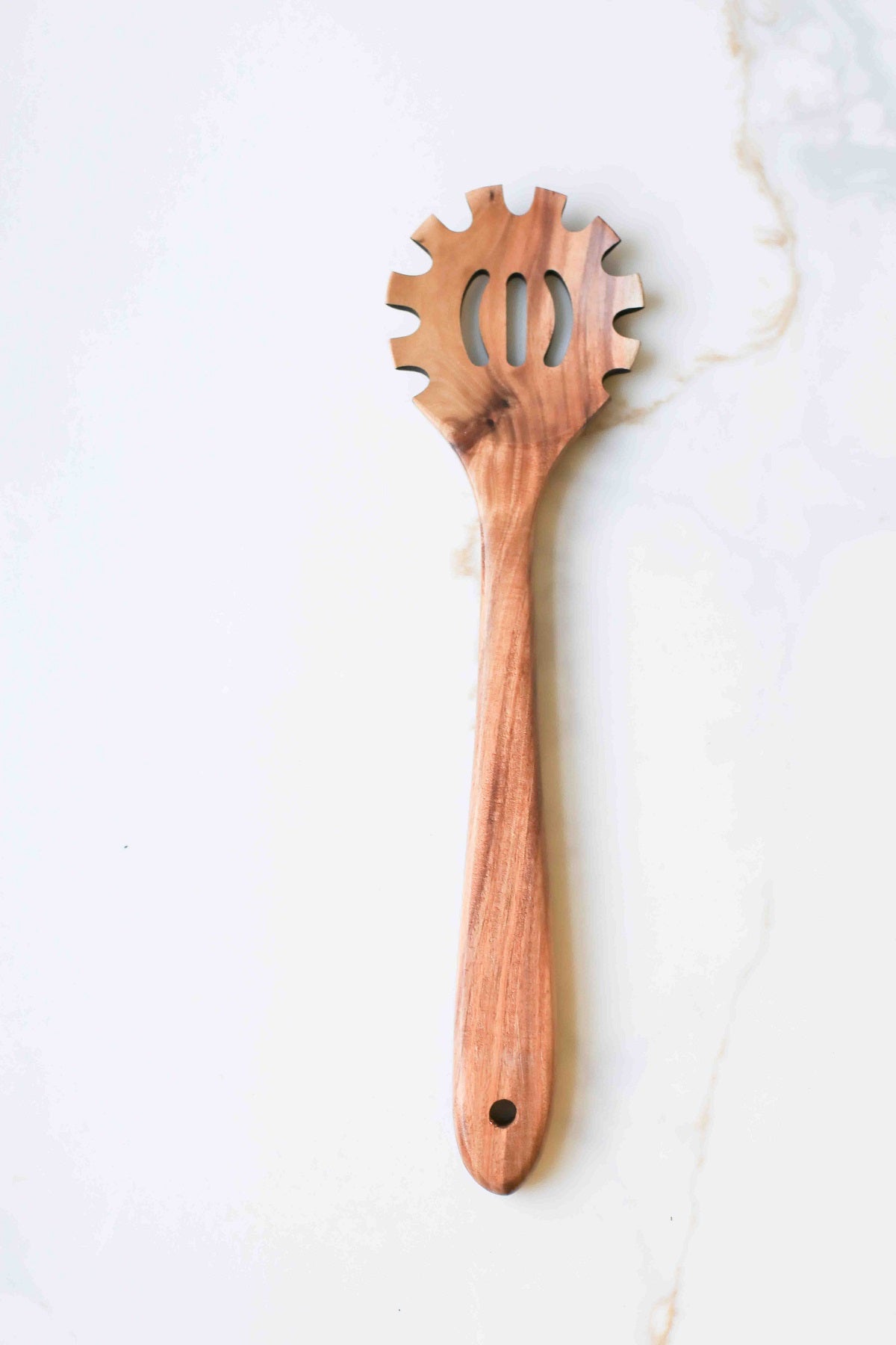 Teak Wood Long Handle Spoon