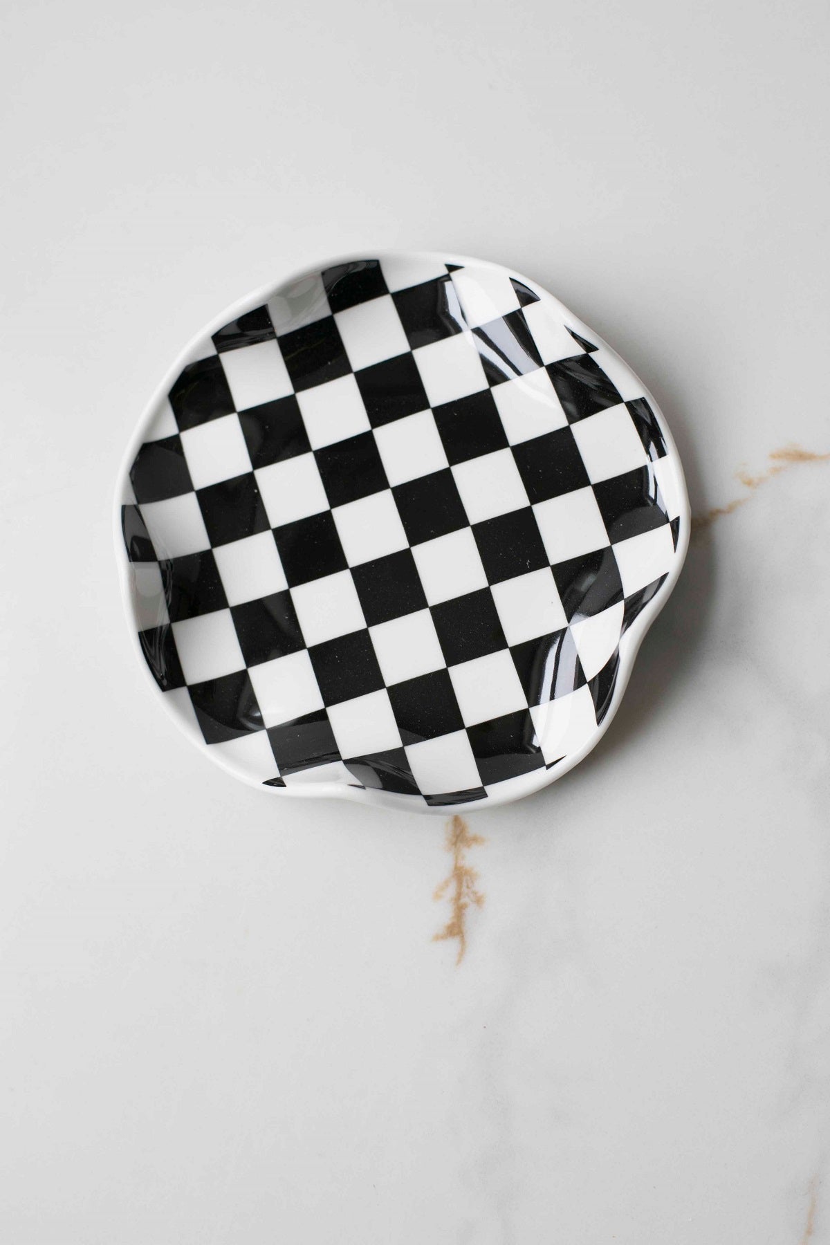 Wavy Spoon Rest Decoration Plate