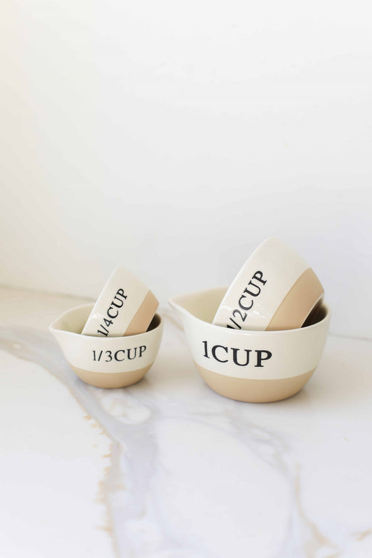 Ceramic Measuring Bowl Set