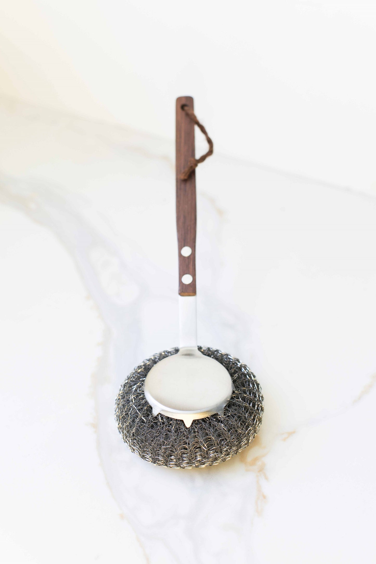 Long Wooden Handle Pot Brush