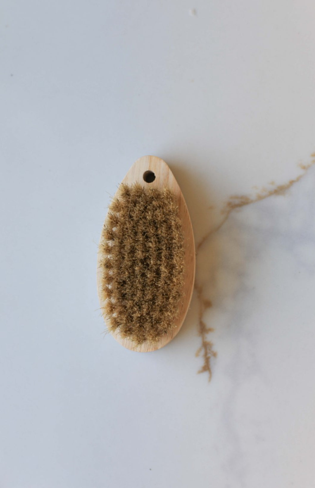 Hog Hair Bristles Cleaning Brush