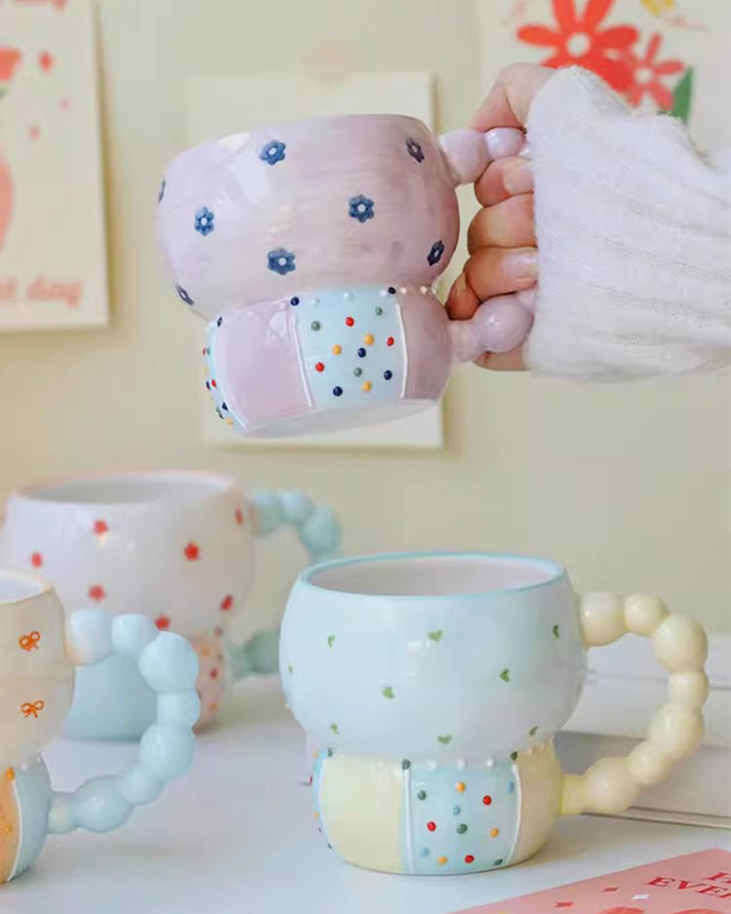 Colorful Cute Mugs