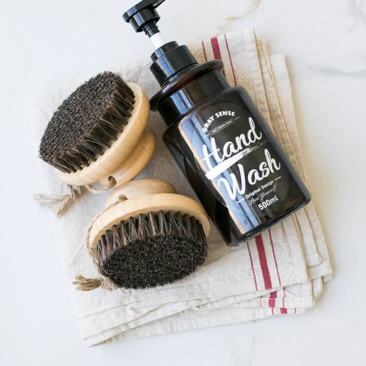 Dry Round Body Brush