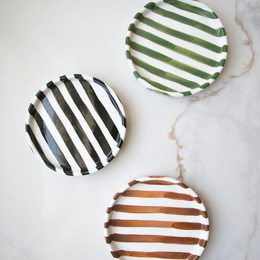Striped Plates