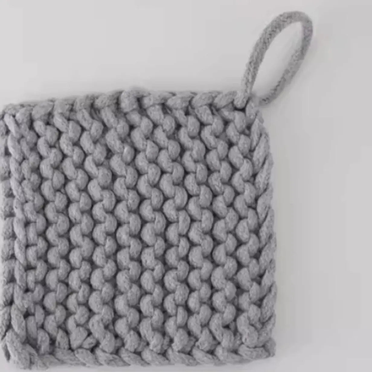 Cotton Crocheted Pot Holder