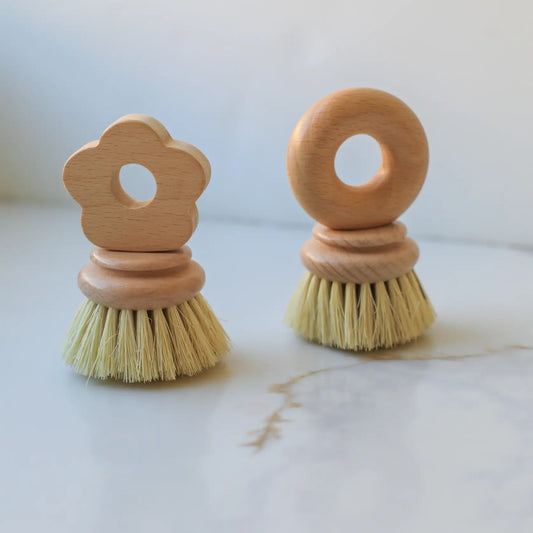 Donut and Flower Cleaning Brush