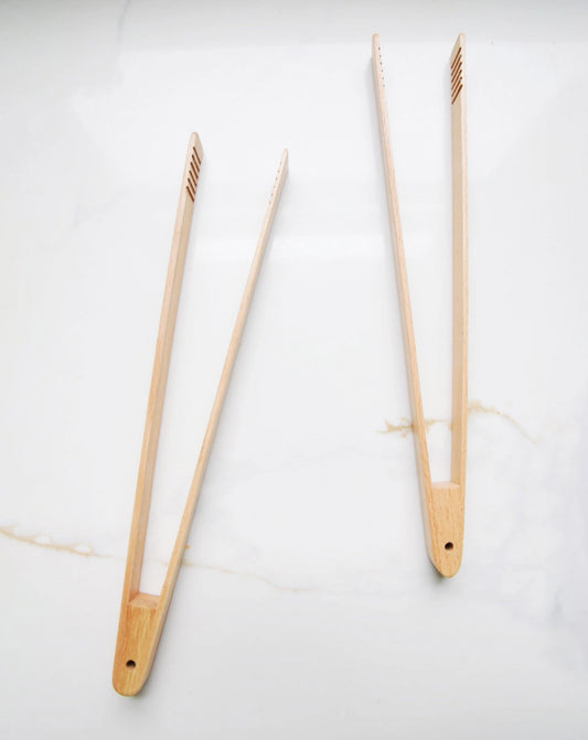Beech Wood Tongs