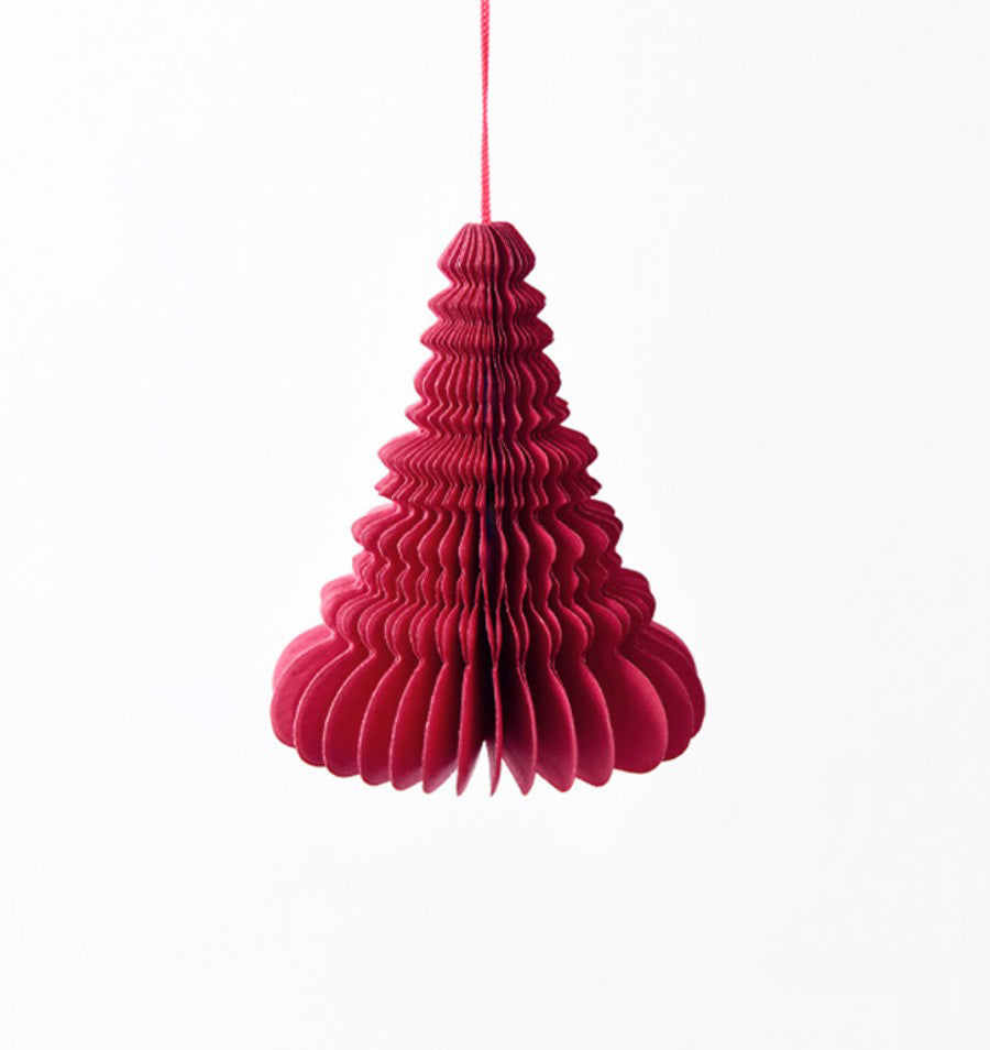 Christmas Paper Tree Ornaments