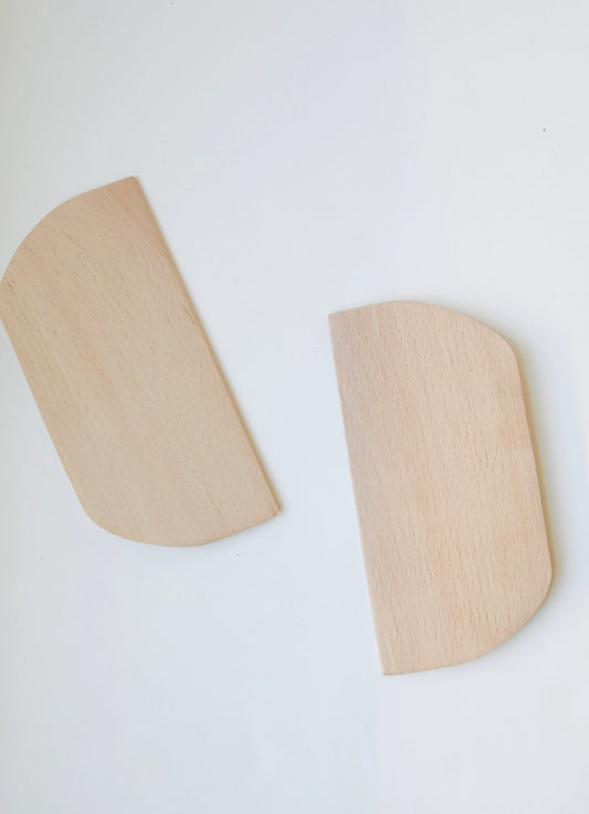 Wood Bread Scraper