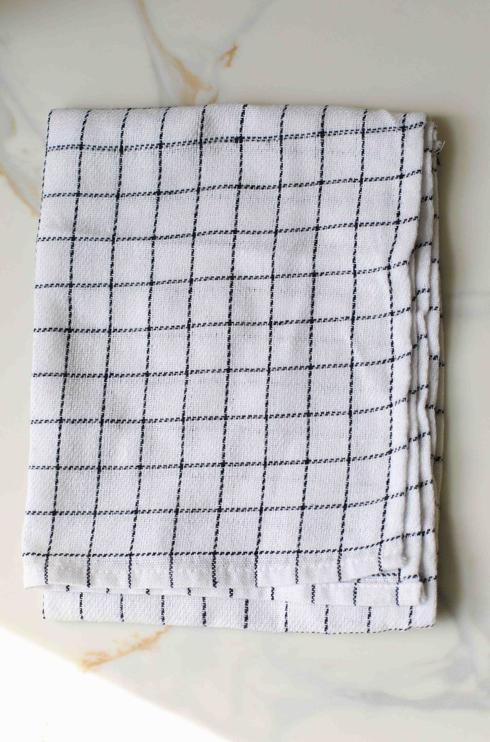 Light Blue Striped Kitchen Towel