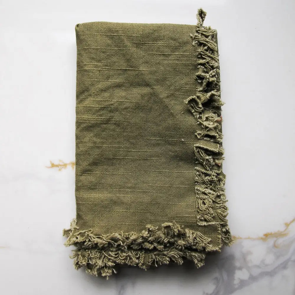 Cotton Napkin with Trim Edge