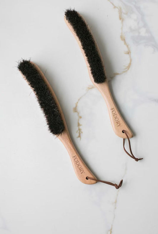 Long Handle Horsehair Brush