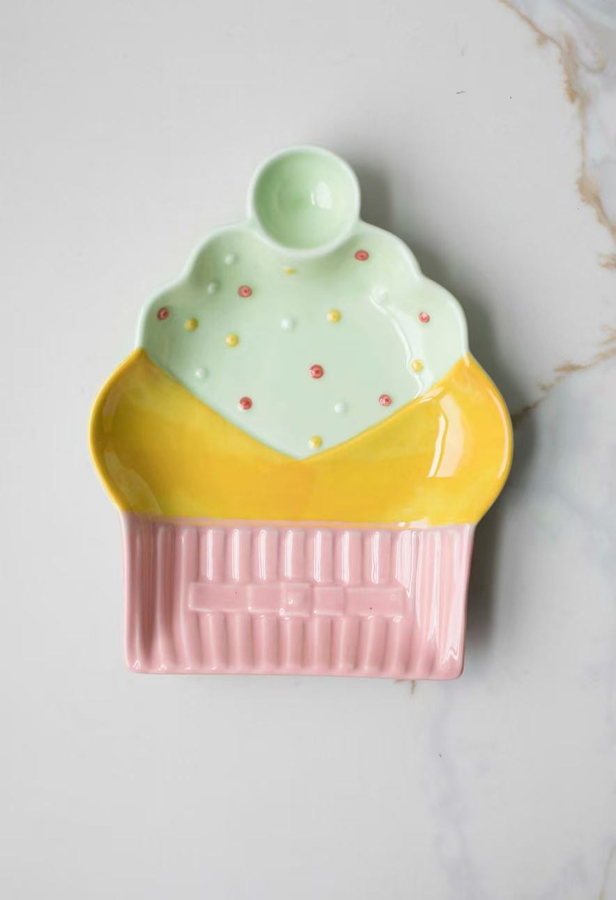 Summer Ice cream Plate