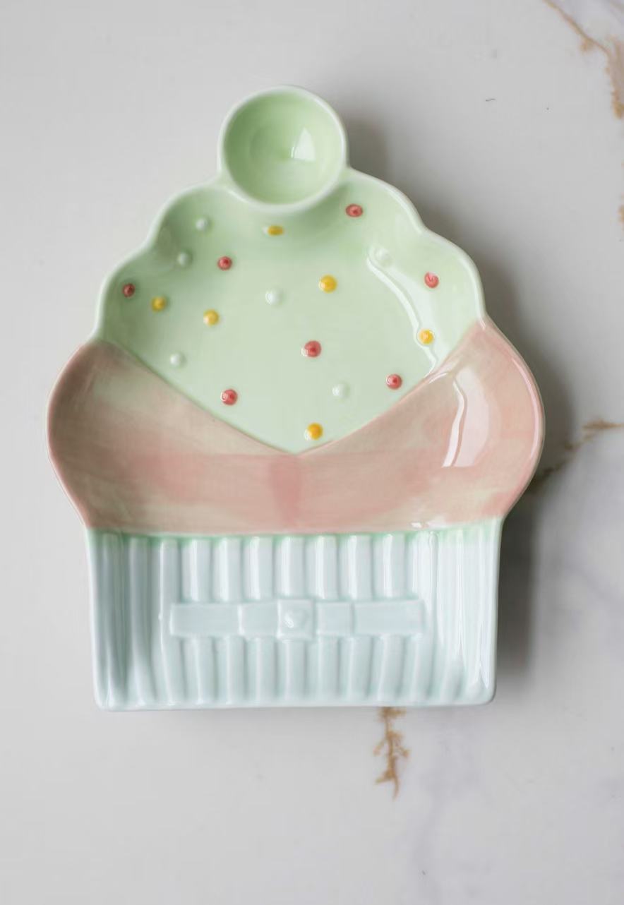 Summer Ice cream Plate